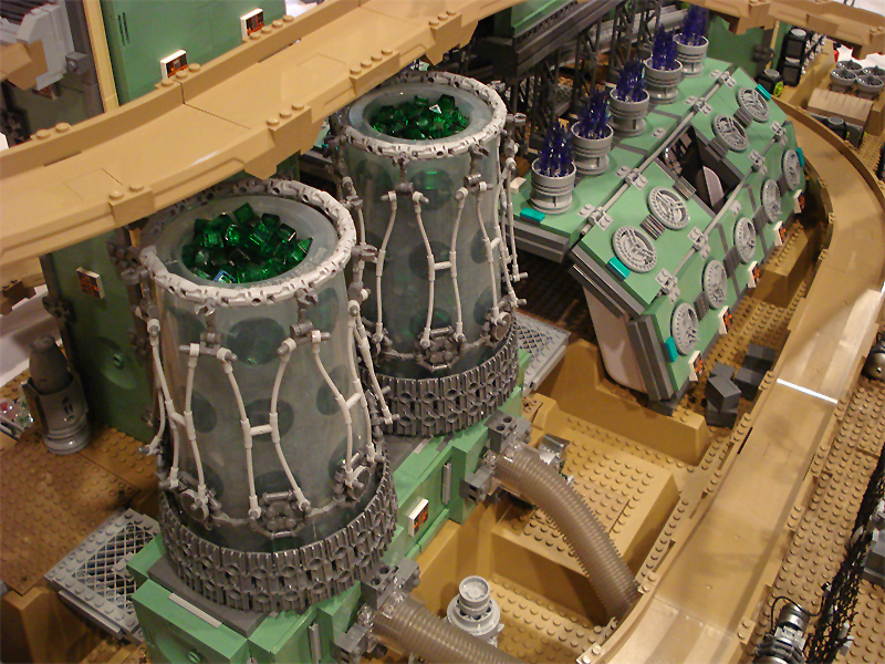 Illustration for article titled In this post-apocalyptic diorama, Hell comes to Lego Land